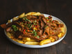 Stir-Fry Doner With Chips