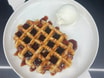 Waffle & Ice Cream, With Choice Of Toppings